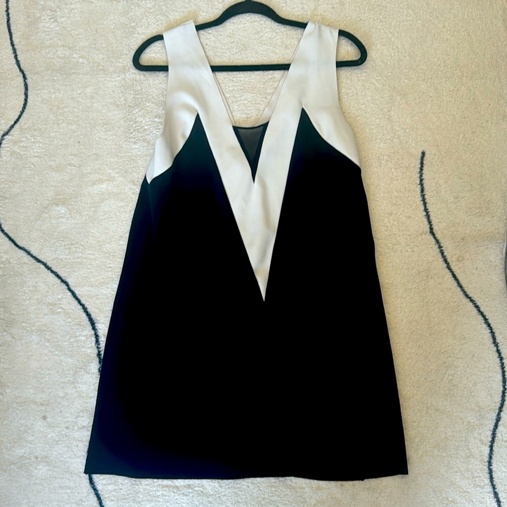 Black and white mini dress from Zara